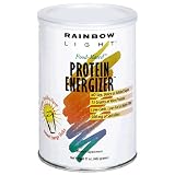 Rainbow Light Protein Energizer Food-Based Dietary Supplement Powder, Vanilla Flavor, 17-Ounce Canisters (Pack of 2)