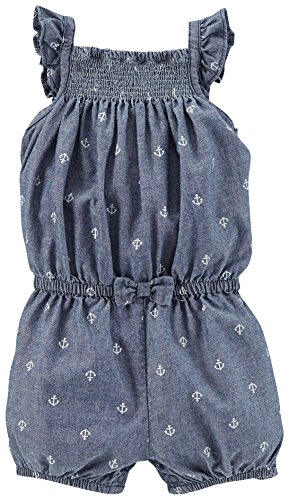 Carter's Baby Girls' Anchor Print Romper