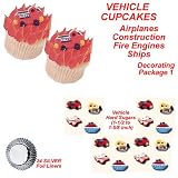 Cars Cakes Cupcakes Do It Yourself Cupcakes Pkg. 1 40 Total Pieces by 