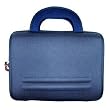 Sony DVP-FX930 9" Portable DVD Player Blue Cube Carrying Case Bag Pouch Cube, Includeds a 4-Inch Determination Hand Strap