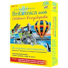 Encyclopaedia Britannica 2006 Children's Encyclopedia CD