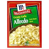 McCormick Pasta Sauce Blend, Creamy Garlic Alfredo, 1.25-Ounce Unit (Pack of 24)