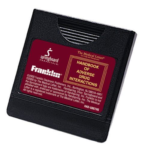 Franklin The Medical Letter's Handbook of Adverse Drug Interaction Springboard Module