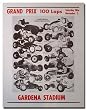 1956 Gardena Stadium Midget Racing Poster Print