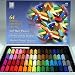 64 Soft Chalk Pastel Half Sticks Assorted Colors