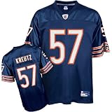Reebok Chicago Bears Olin Kreutz Replica Team Color Jersey