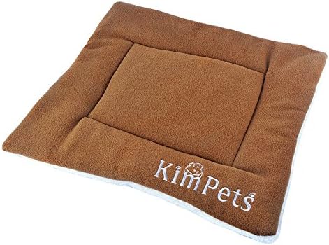 Kinghard Pet Dog Cat Crate Kennel Warm Bed Mat Padding House Cozy (Coffee)
