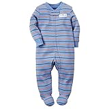 カーターズ Carter's ロンパース カバーオール 長袖 足つき 男の子 綿100% Cotton Zip-Up Sleep & Play NB (50-55cm) [並行輸入品]