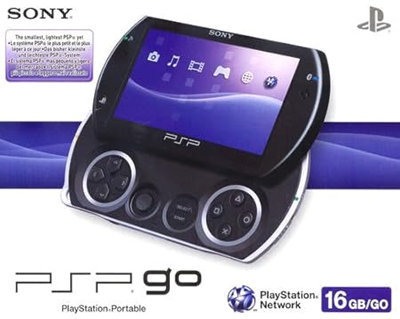 PlayStation Portable - PSP Go! Konsole, Piano black