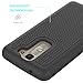 LG K8 Case, LG Escape 3 Case, LG Phoenix 2 Case, OEAGO [Shockproof] [Impact Protection] Hybrid Dual Layer Defender Protective Case Cover for LG K8 / LG Escape 3 / LG Phoenix 2 - Black