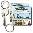 Rich Diesslin KNOTS Scout Cartoons - Knots Jubilee - Helicopters - Flying Tents - Stage Shows - Key Chains