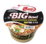 Nong Shim Big Bowl Noodle Udon, 4.02-Ounce Containers (Pack of 12)