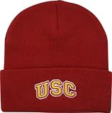 USC Trojans Team Color Simple Cuffed Knit Hat