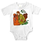 Onesie with body, individuals, individual, scientist, humans, woman, person, researcher, gorilla, human, persons, people, family