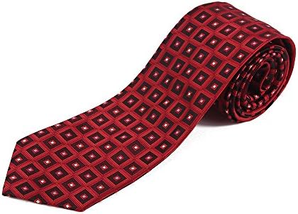 Xitara Men Classic Square Pattern Necktie