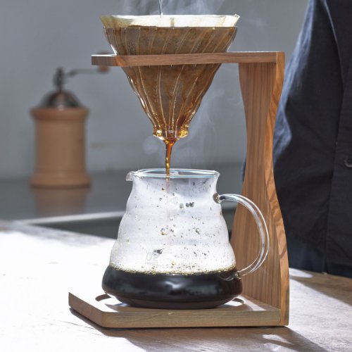 Hario V60 Coffee Dripper Stand Olive Wood VSS-1-OV