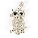 Owl Pendant USB Memory Stick Pen Flash Drive 4GB