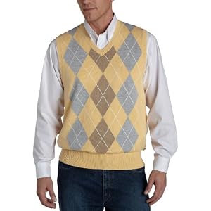 IZOD Men's Argyle Sweater Vest