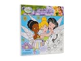 Disney Paint Set Art Fairies 10 X 10 Canvas 2 Brushes 5 Acrylic Paints