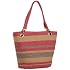 Magid Multi Stripe Bucket Tote