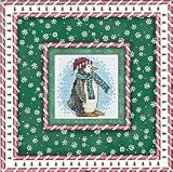 Debbie Mumm Candy Cane Penguin Cross Stitch