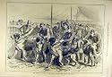 1884 Kennel Club Show Crystal Palace Hounds Dogs Print