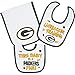 NFL Girls 2 Dribbler Bibs & 1 Burp Cloth Set