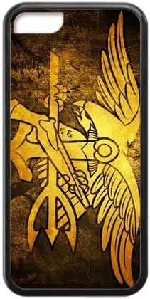 United States US Navy Seals Cool Eagle TPU Case Cover for iPhone 5C (Laser Technology)