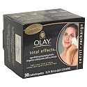 Olay Total Effects Age Defying Cleansing Cloth Refills, 30-Count Boxes (Pack of 3)