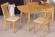 Maple Finish Side Chairs By Coaster Furniture