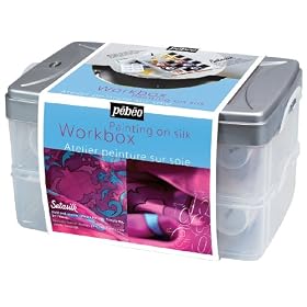 Pebeo Workbox Set Setasilk (Silk Painting)