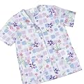 Medline Ladies Jewel Neck Scrub Top, Tile Blossom