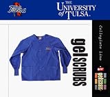 Tulsa Golden Hurricane Scrub Style Nursing Jacket from GelScrubs - B000BJID90