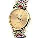 Suppion New Women Knitted Braided Weaved Rope Band Bracelet Quartz Dial Wrist Watch