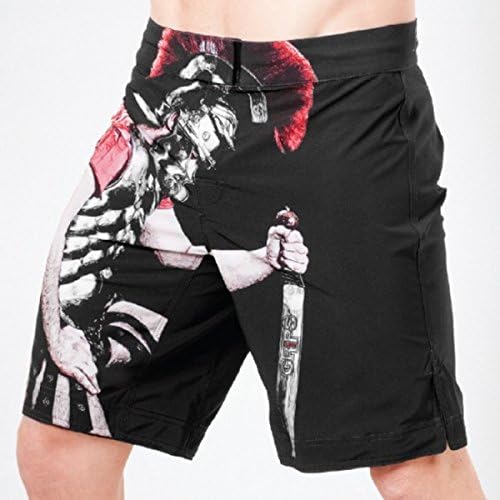 Grips Men's Legionario Fight Shorts 2015 (Black, M)