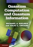 Quantum Computation and Quantum Information