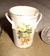 Dollhouse Miniature Artisan French Market Flower Bucket