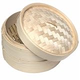 10 inch Bamboo Steamer (Set - 2 racks and 1 lid)