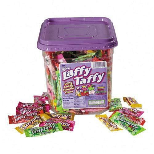 Wonka Laffy Taffy Assorted 165 Pieces, 3.09 lb.