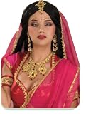 Bollywood Jeweled Fabric Costume Necklace