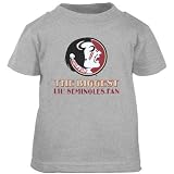 Florida State Seminoles (FSU) Ash Infant Biggest Little Fan T-shirt