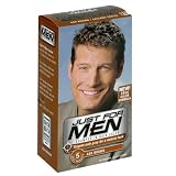 Just for Men Shampoo-In Hair Color, Ash Brown 20, 1 application, (Pack of 3)