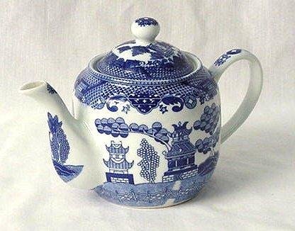 Blue Willow Teapot