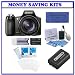 Sony Cybershot DSC-HX1 9MP Digital Camera + Sony MSMT4G 4GB Memory Stick PRO Duo (Mark2) Media + Sony NPFH50 H Series Actiforce Hybrid InfoLithium Battery + Willoughbys Safe & Protect Bundle