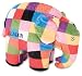 Kids Preferred Elmer the Patchwork Elephant Bean Bag Toy