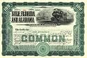 Art Poster, Gulf, Florida and Alabama Railway Co. - 27.5 x 18.75