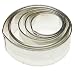 Kaiser Bakeware Ring Cookie Cutter, Set of 6