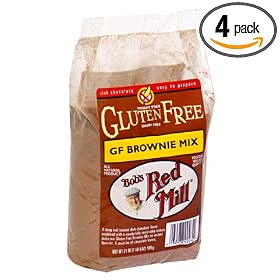 Bob's Red Mill Gluten-Free Brownie Mix, 21-Ounce Packages (Pack of 4)