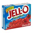 Kraft Jell-O Sugar-Free Gelatin Dessert, Cherry, 0.6-Ounce Boxes (Pack of 24)