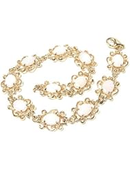 Peninsula Jewellery 9Ct Gold Ornate Opal Bracelet